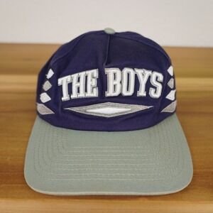 Barstool Sports The Boys Embroidered Cap Dallas Cowboys Snapback Hat Navy Blue